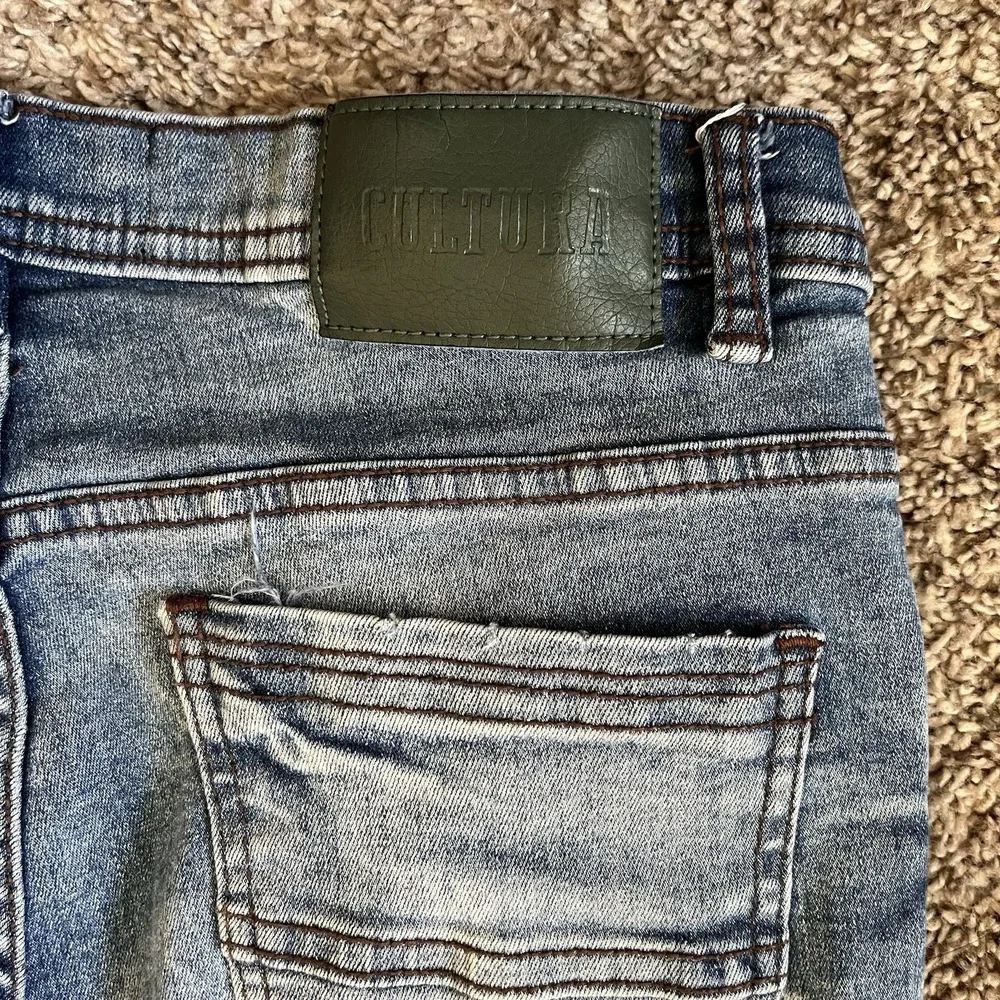 Cultura‎ Jeans Girls Size 12 Slim Blue Denim Pockets